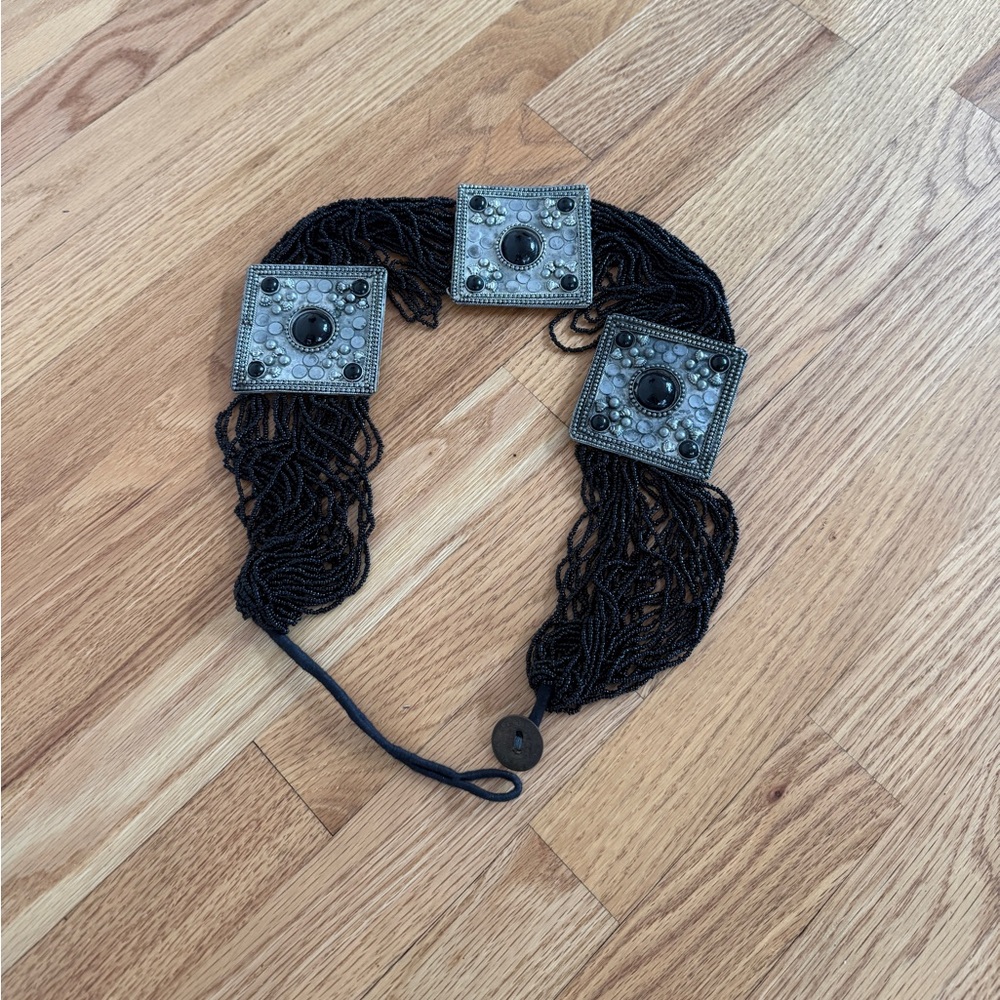 Beaded western boho belt sexy
